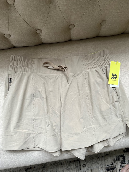 all in motion Pants - All in Motion Active Shorts in Light Beige